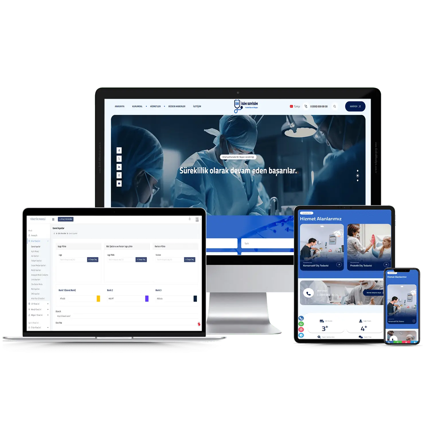 Doktor V2 Web Site Teması