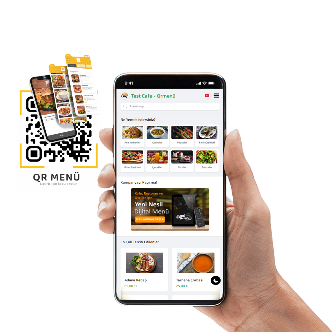 Qr Menü V1 Web Site Teması